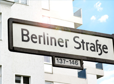 Straßenschild
