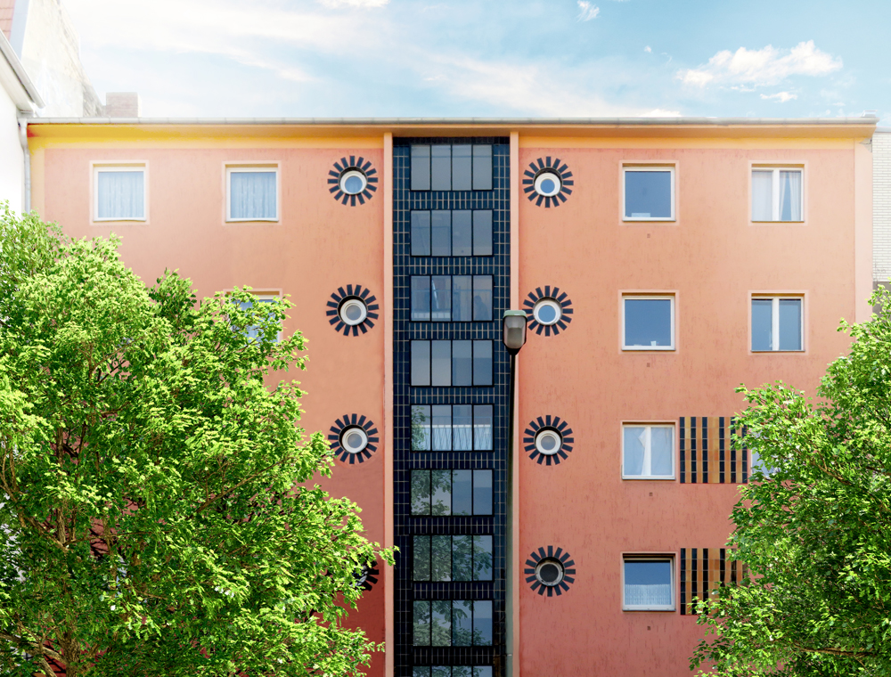 Fassade des Gebäudes Berliner Straße 143